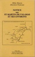 Couverture du livre : NOTES SUR SAINT-MARTIN DE VALAMAS